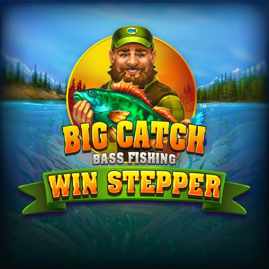 Big Catch Bass Fishing Win Stepper