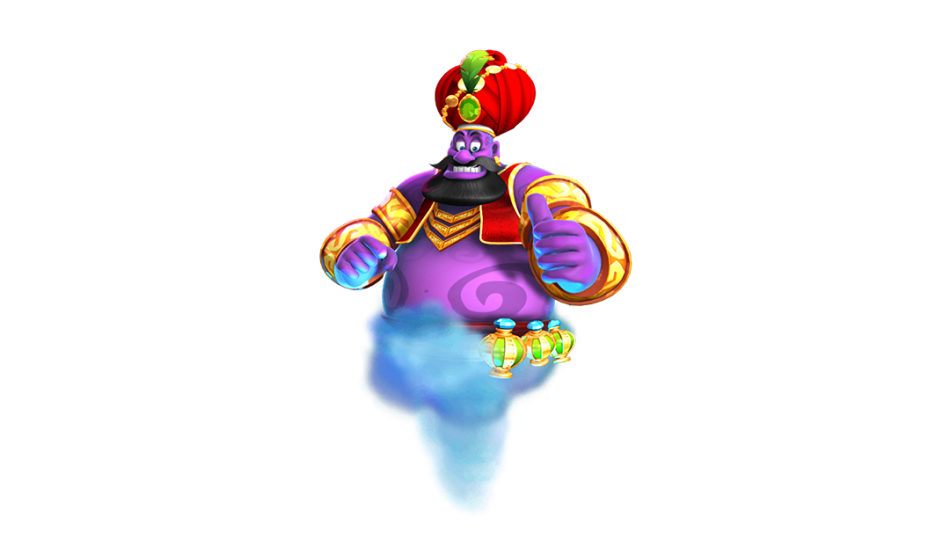 Genie Jackpots Three Wishes Combo Frenzy