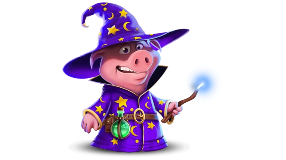 The Pig Wizard Cash Lock